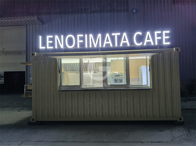Shipping Container Cafe for Sale East Timor